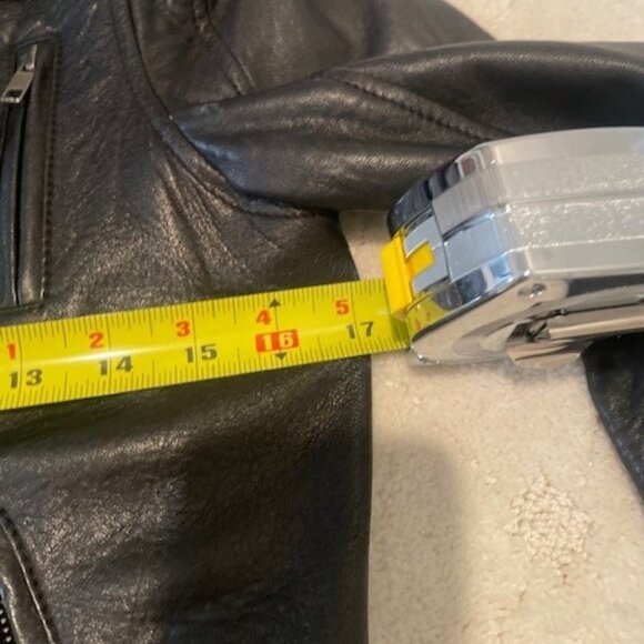 Theory Buttery Soft Leather Moto Jacket - Sz Small - Picture 15 of 15